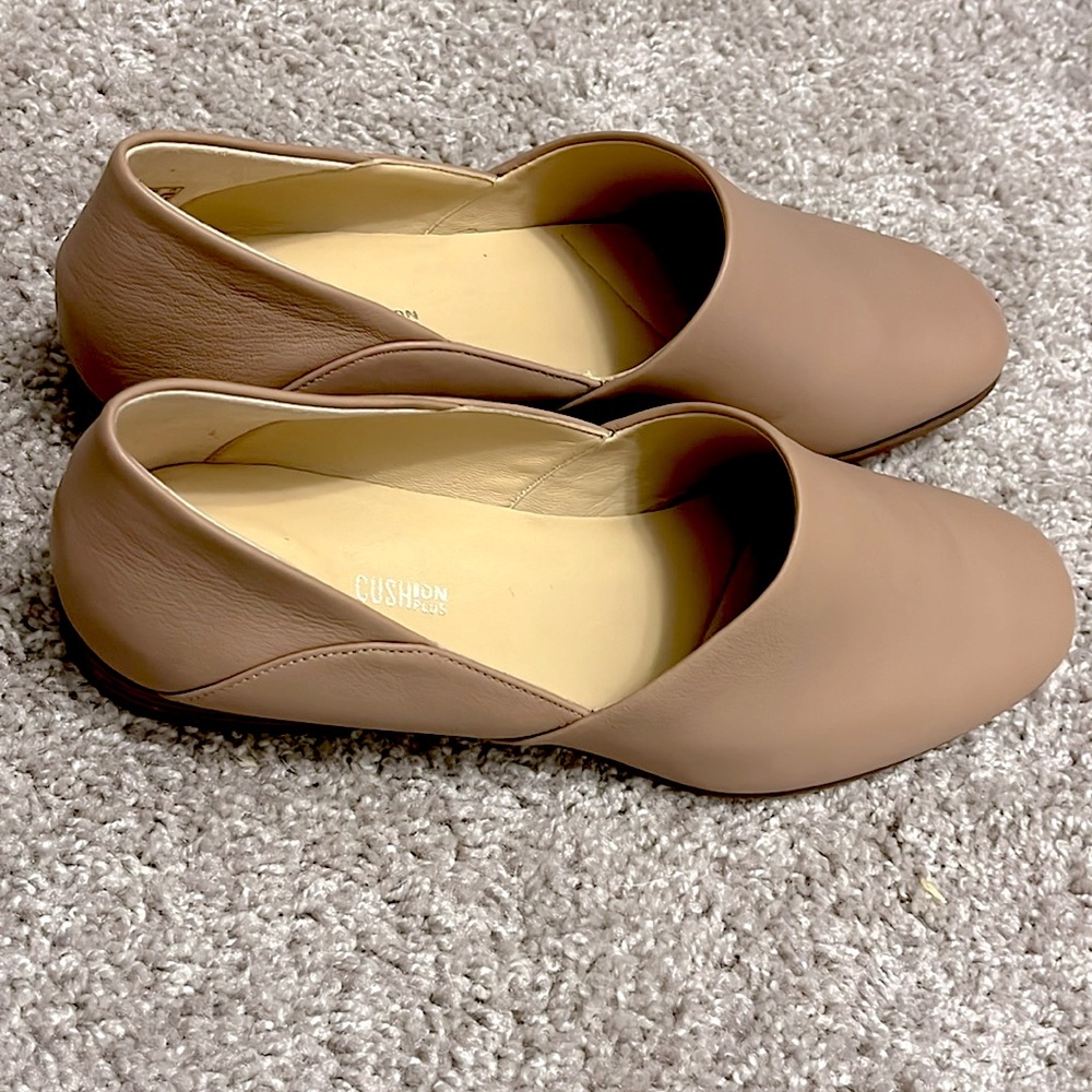 NEW Clarks Juliet Palm nude slip-on loafer shoe